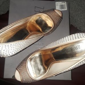 Jennifer Lopez sparkle heels
